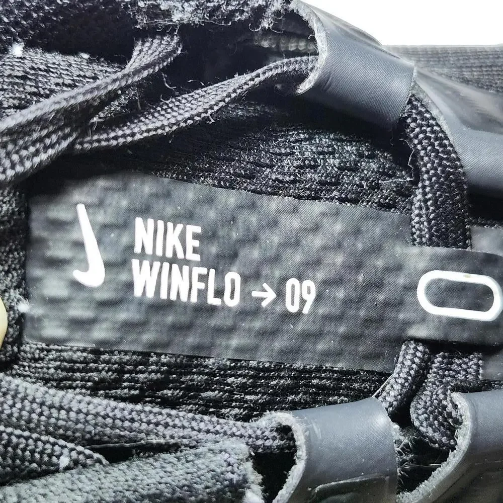 Nike Winflo 9 Women's Black 9.5 Athletic Sneaker Low Top